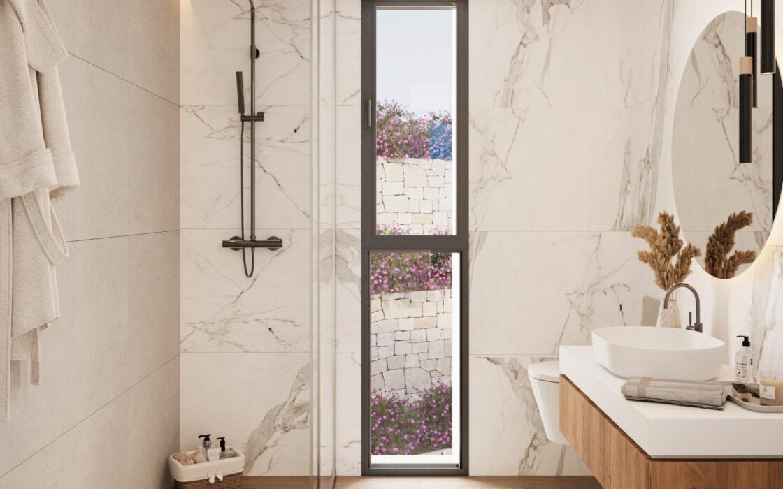 Нові будинки з терасою в Полопі, 2-3 спальні, Коста Бланка