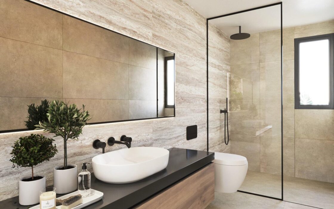 Нові будинки з терасою в Полопі, 2-3 спальні, Коста Бланка