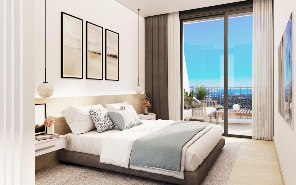 Нові будинки з терасою в Полопі, 2-3 спальні, Коста Бланка