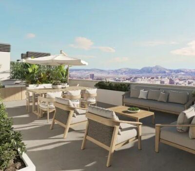 Апартаменти в Аликанте 100 кв.м з терасою та басейном