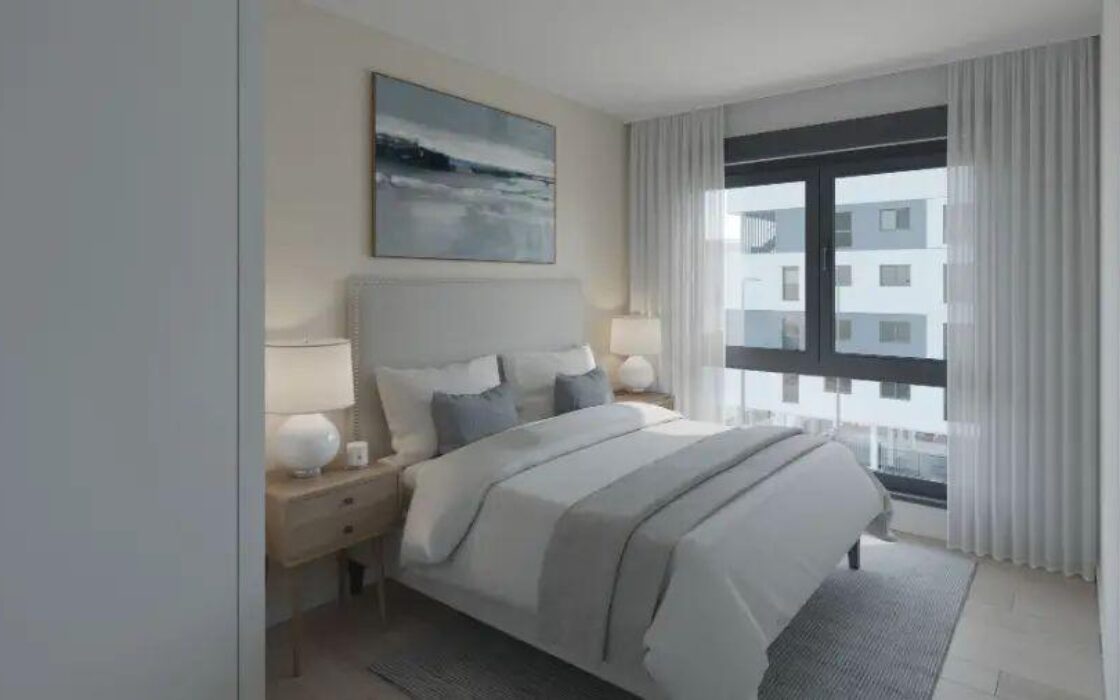 Апартаменты в Аликанте 100 кв.м с террасой и бассейном