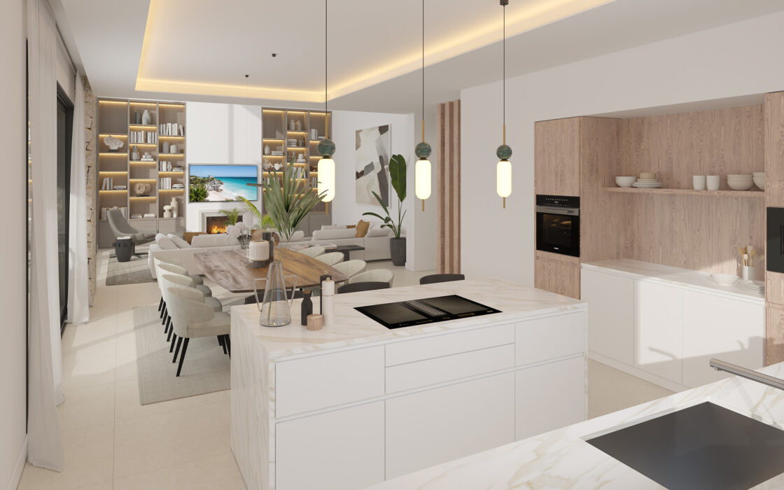 Вілла в Марбельє 237 кв.м з терасою та видом на море