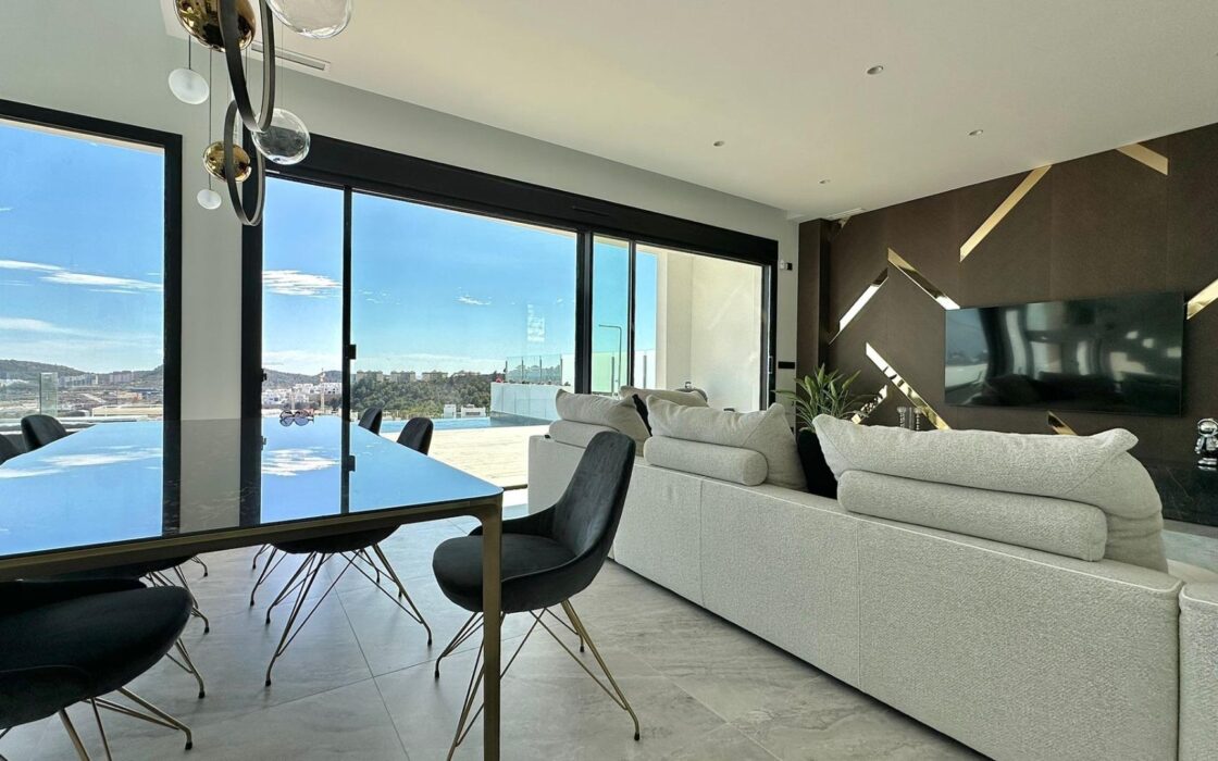 Люкс Вілла в Бенідорі з Панорамним Видом на Море 218 кв.м