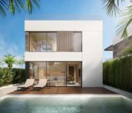 Новые виллы с бассейном в Ла Нусии, 3 спальни, 120 кв.м