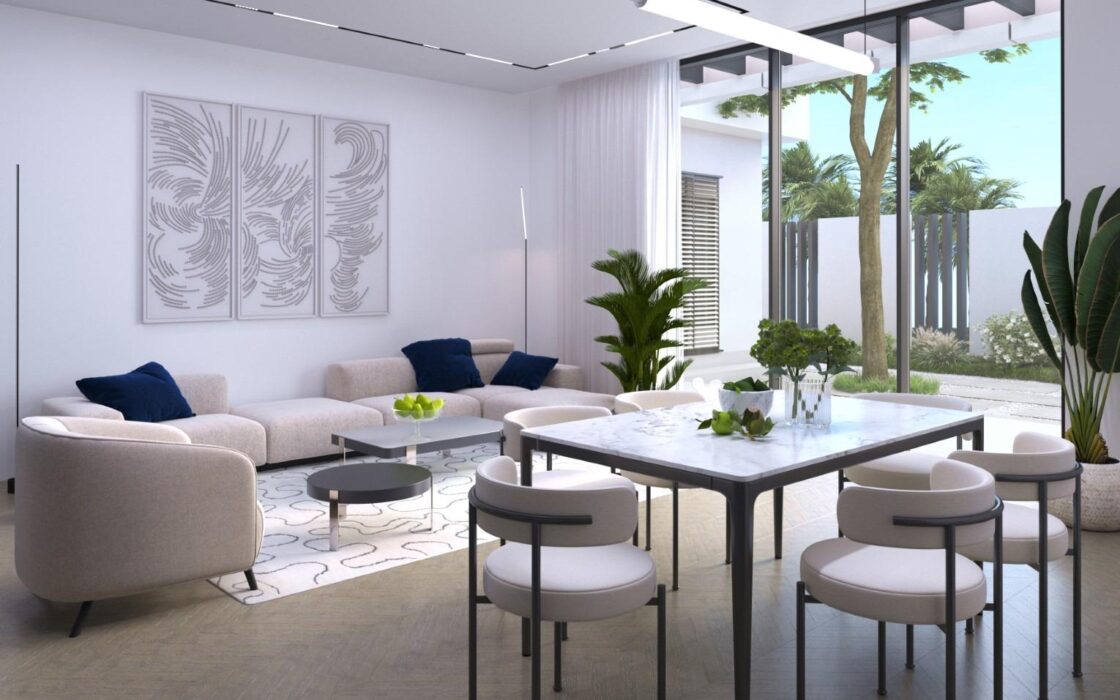 Новые виллы с бассейном в Ла Нусии, 3 спальни, 120 кв.м