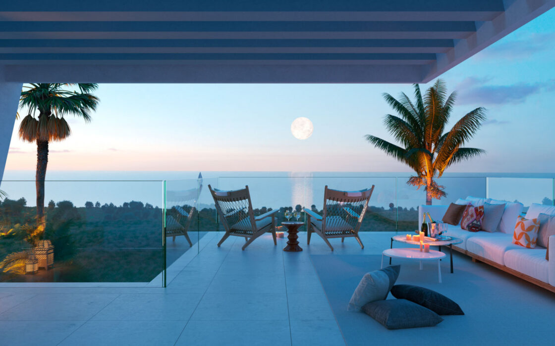 4-спальний будинок з садом та басейном в Ель Чапаррал, Міхас