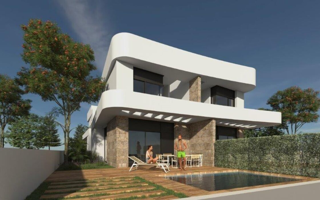 Вілли та Таунхауси в Montesinos з садом і басейном