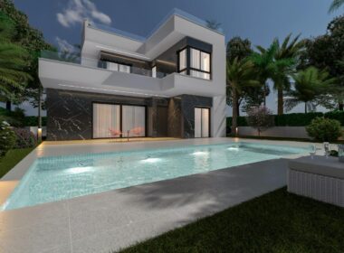 Виллы с террасой в Рохалесе, 140 кв.м – новострой у моря