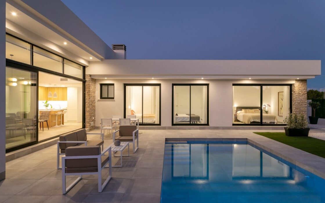 Вілла з басейном у Каласпарра, 3 спальні, 117 кв.м.