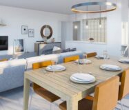 Новий житловий будинок в Playa Flamenca біля моря, 3 кімнати, 100 кв.м.