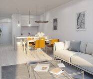 Новий житловий будинок в Playa Flamenca біля моря, 3 кімнати, 100 кв.м.