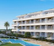 Новий житловий будинок в Playa Flamenca біля моря, 3 кімнати, 100 кв.м.