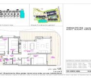 Новий житловий будинок в Playa Flamenca біля моря, 3 кімнати, 100 кв.м.