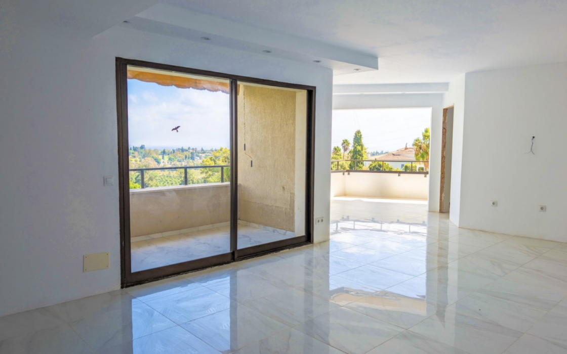 Затишна квартира в Бенаавис з терасою та панорамним видом