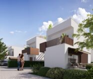 Нові будинки в Ла-Марина з басейном за 500 м від пляжу