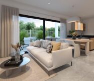 Нові будинки в Ла-Марина з басейном за 500 м від пляжу