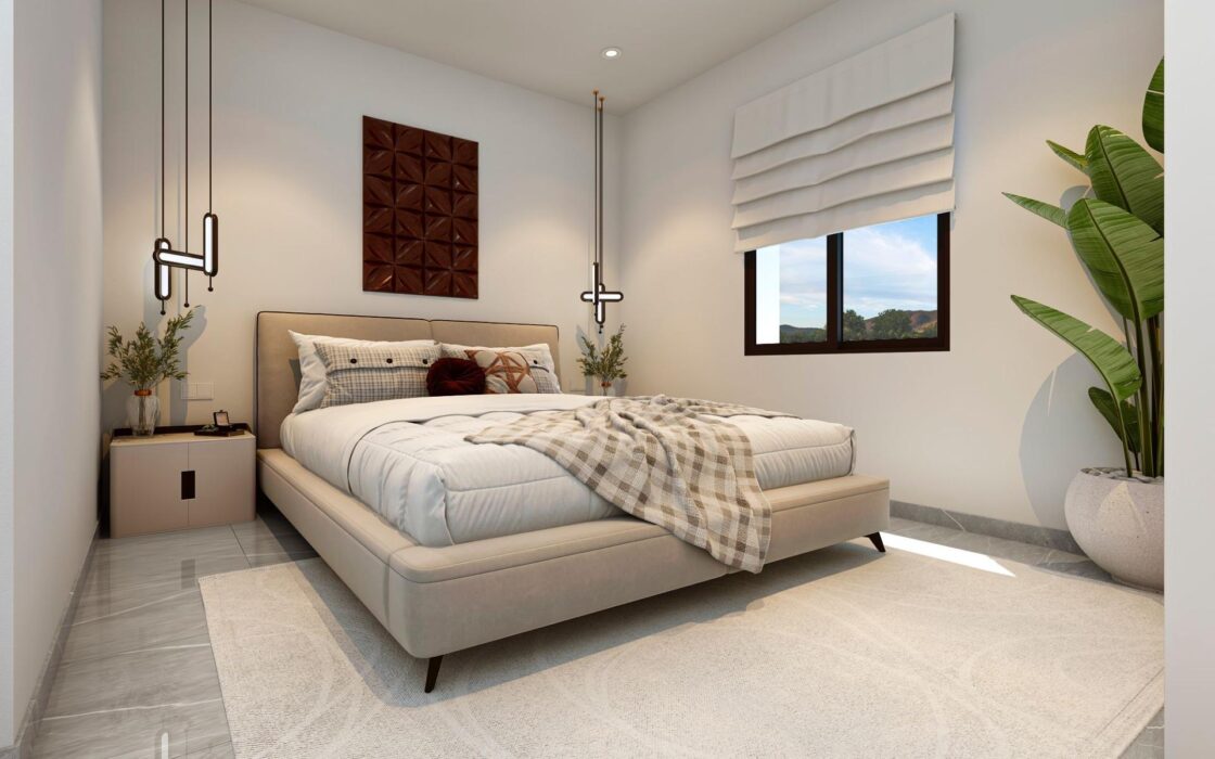 Нові будинки в Ла-Марина з басейном за 500 м від пляжу