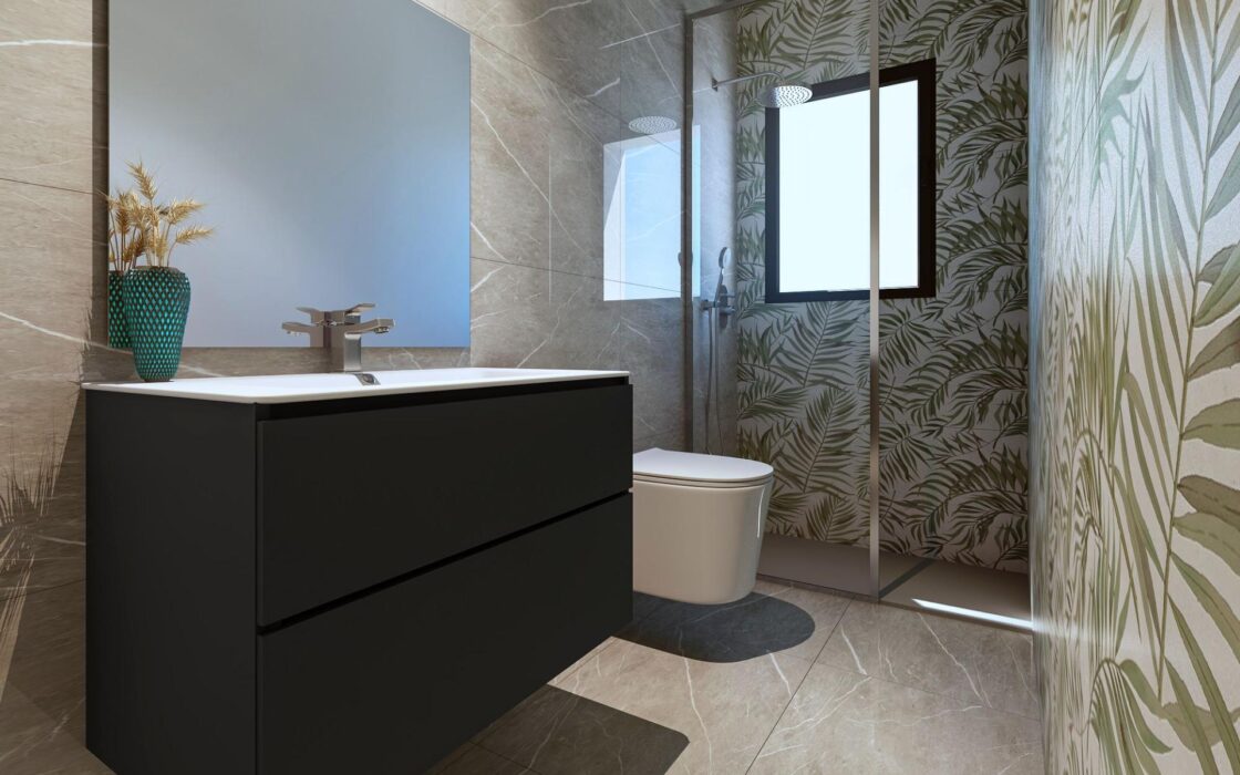 Нові будинки в Ла-Марина з басейном за 500 м від пляжу