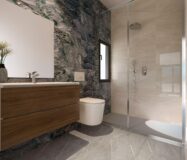 Нові будинки в Ла-Марина з басейном за 500 м від пляжу