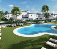 Двоквартирний будинок 93 кв.м з басейном в Гран-Алаканте