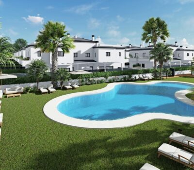 Двоквартирний будинок 93 кв.м з басейном в Гран-Алаканте