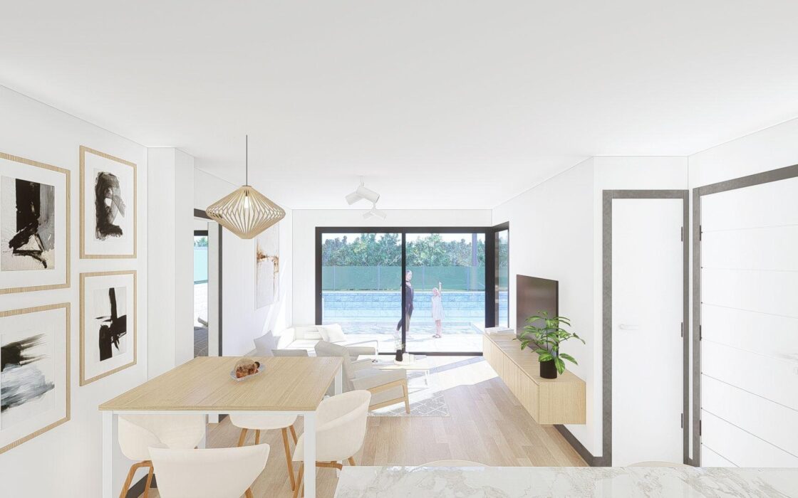 Вилла с бассейном в Пилар де ла Орадада 180 кв.м 2.2 км до моря