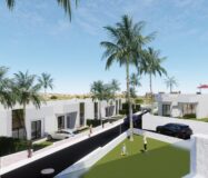 Новые виллы в Альгорфе с террасой и частным бассейном