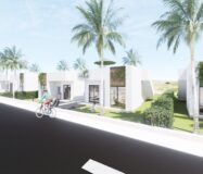 Новые виллы в Альгорфе с террасой и частным бассейном