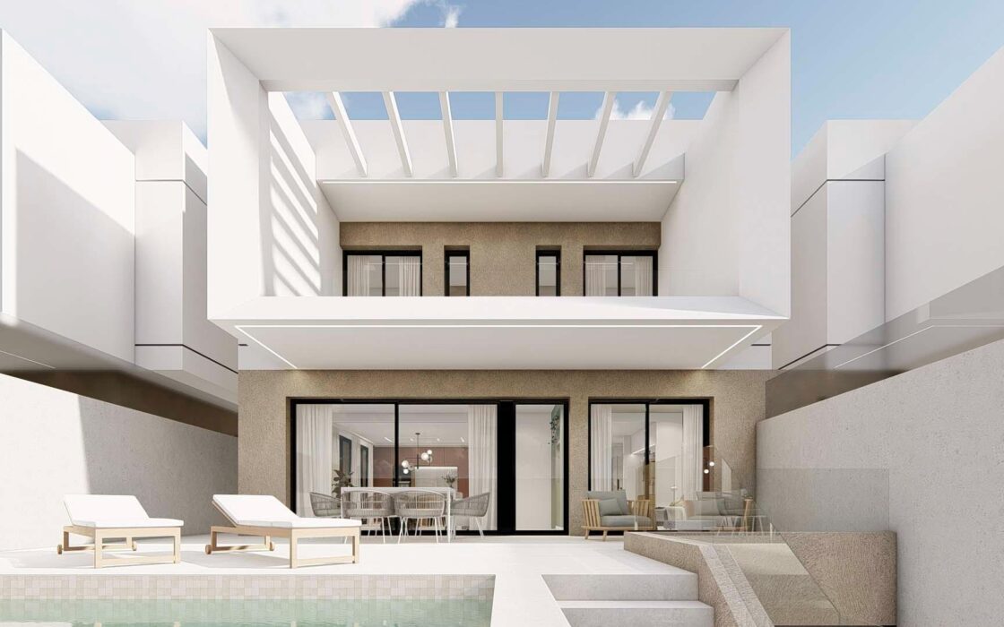 Новый Квадро в Долорес с террасой и садом 152 кв.м