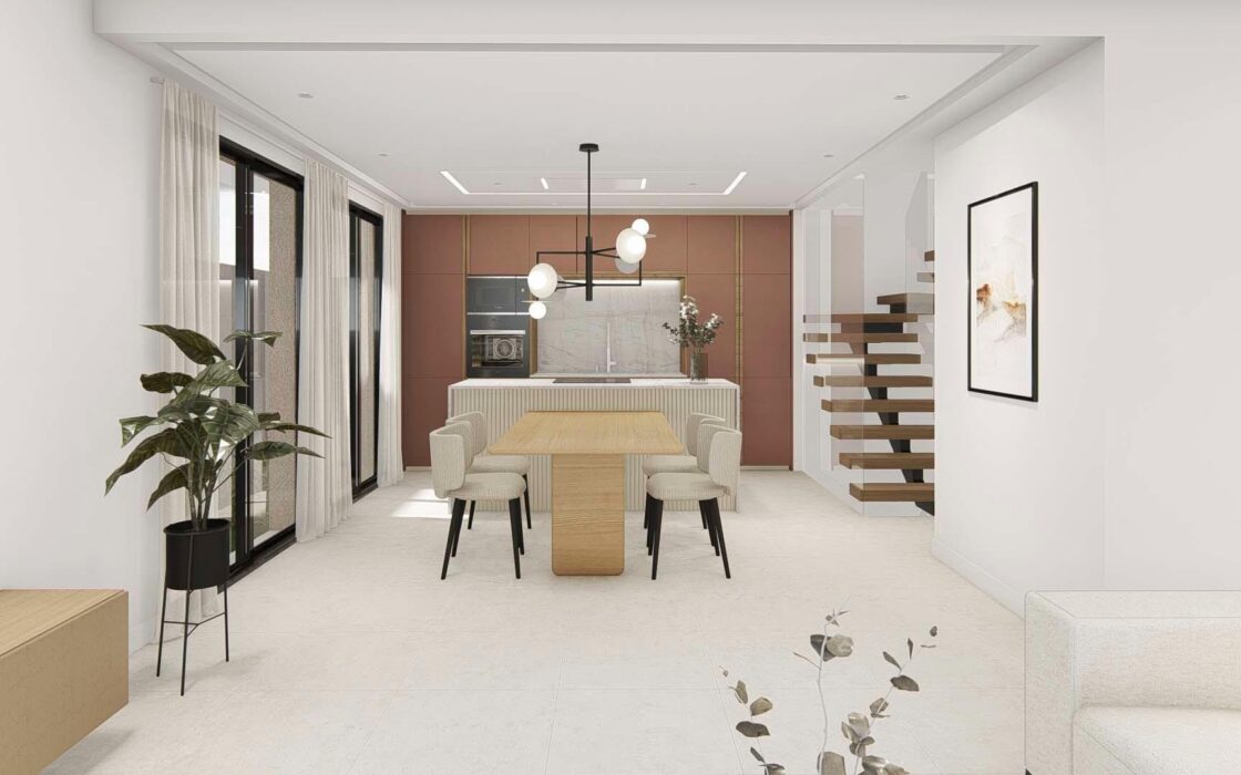 Новый Квадро в Долорес с террасой и садом 152 кв.м