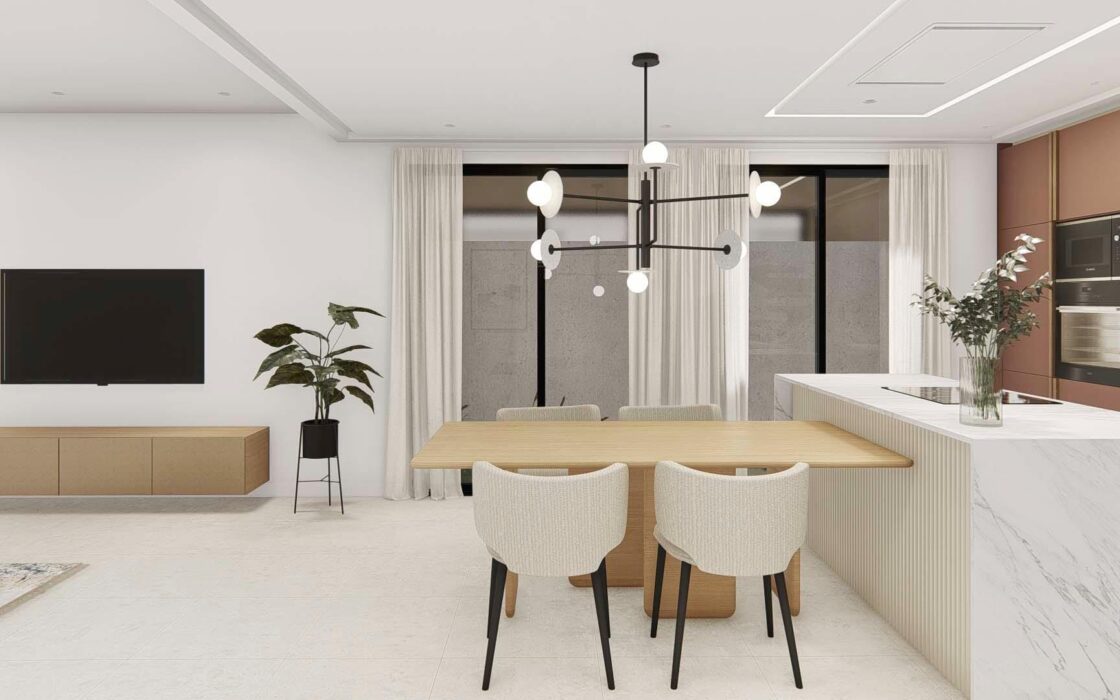 Новый Квадро в Долорес с террасой и садом 152 кв.м