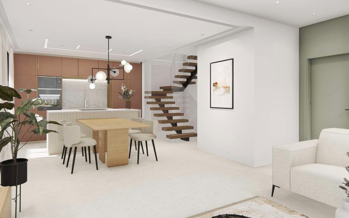 Новый Квадро в Долорес с террасой и садом 152 кв.м