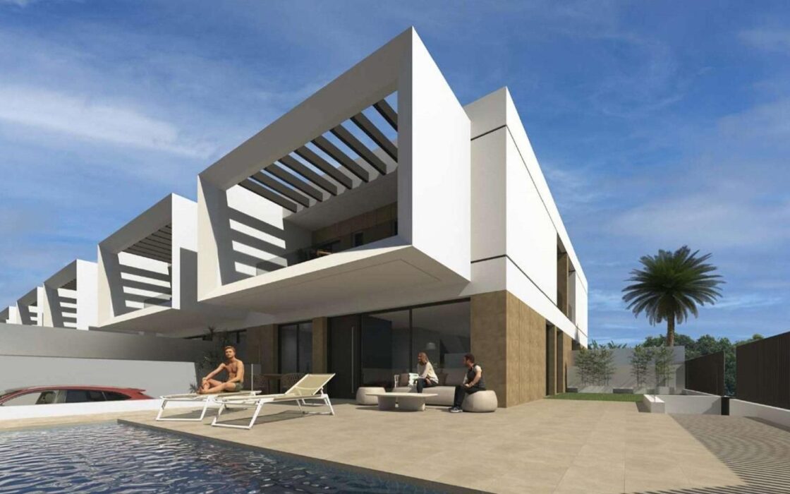 Новый Квадро в Долорес с террасой и садом 152 кв.м