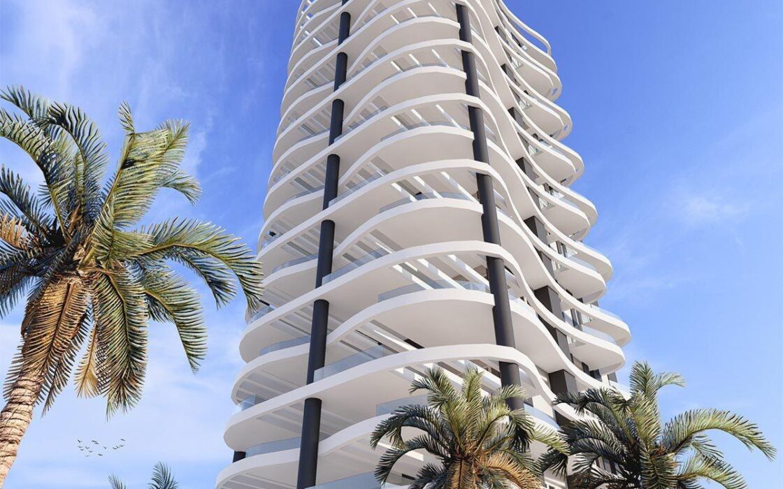 Квартира 3-4 спальни в Кальпе з панорамним видом на море