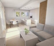 Квартира 3-4 спальни в Кальпе з панорамним видом на море