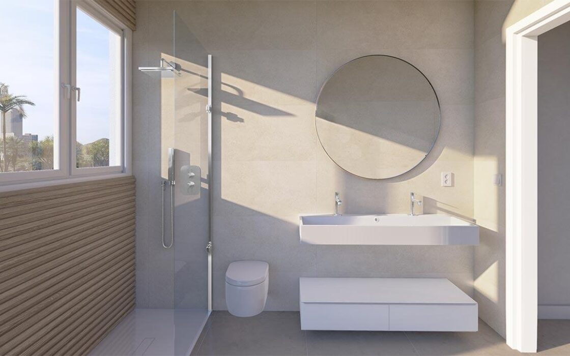 Квартира 3-4 спальни в Кальпе з панорамним видом на море