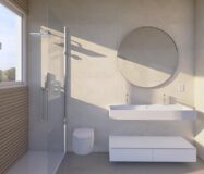 Квартира 3-4 спальни в Кальпе з панорамним видом на море