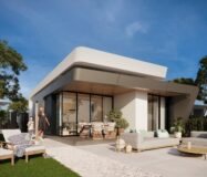 Виллы на Коста Бланке с видом на море и террасами