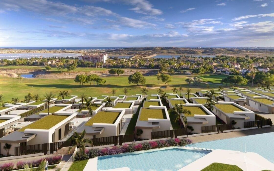 Виллы на Коста Бланке с видом на море и террасами