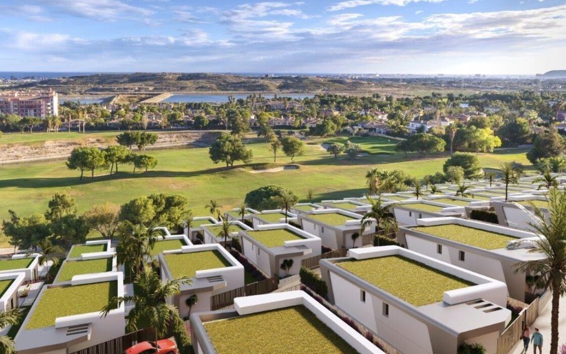 Виллы на Коста Бланке с видом на море и террасами