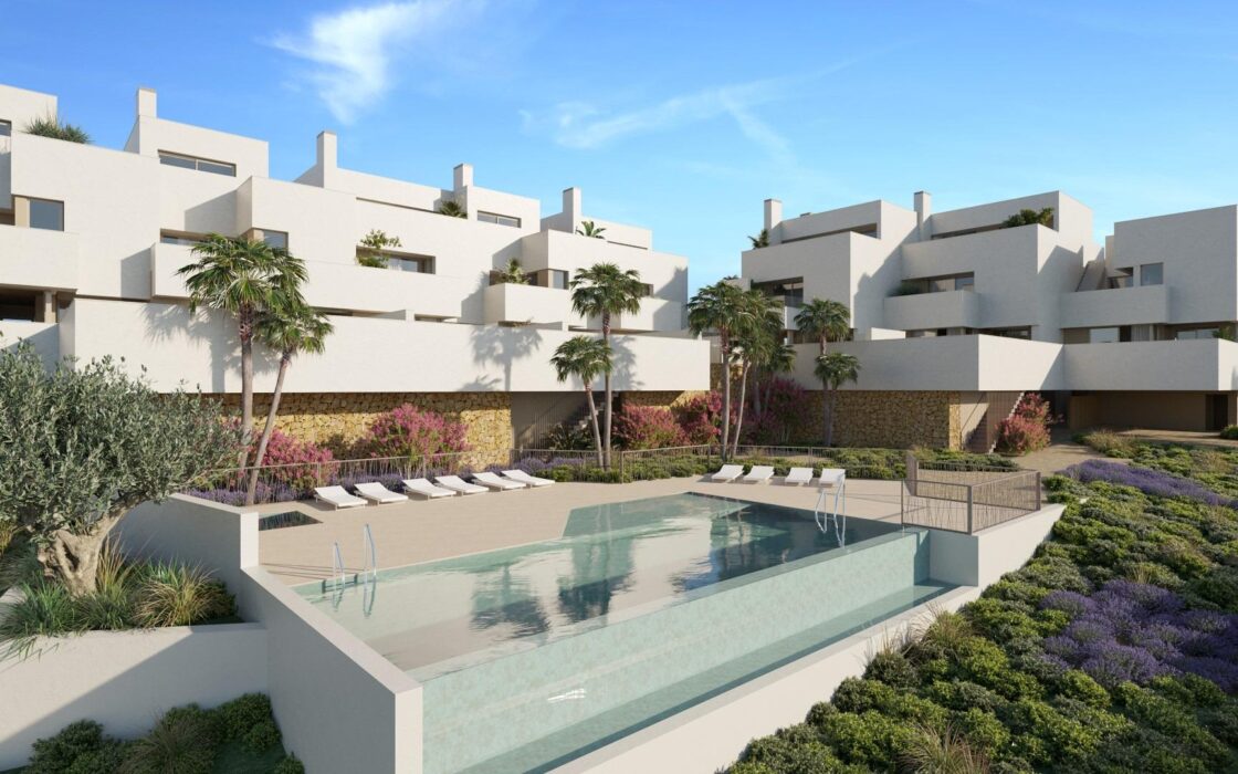 Нові будинки з басейном у Кабо-де-лас-Уэртас 215 кв.м.