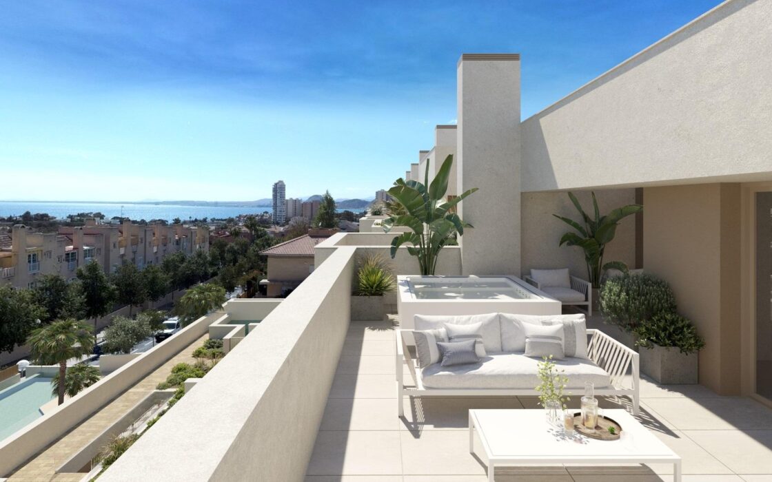 Нові будинки з басейном у Кабо-де-лас-Уэртас 215 кв.м.