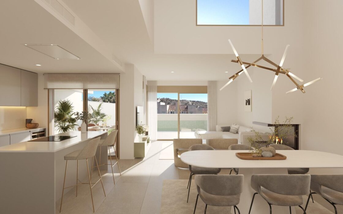 Нові будинки з басейном у Кабо-де-лас-Уэртас 215 кв.м.