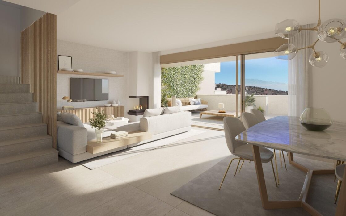 Нові будинки з басейном у Кабо-де-лас-Уэртас 215 кв.м.