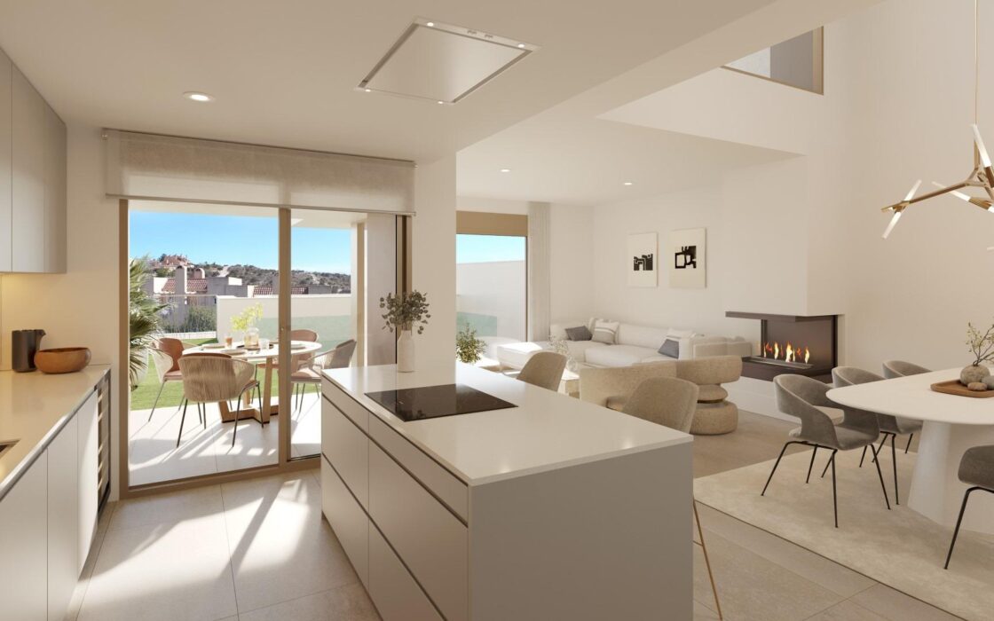 Нові будинки з басейном у Кабо-де-лас-Уэртас 215 кв.м.