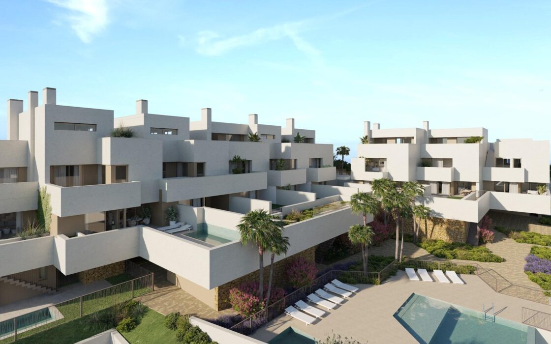 Нові будинки з басейном у Кабо-де-лас-Уэртас 215 кв.м.