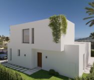 Виллы в Альфас-дель-Пи с бассейном и террасами 227 кв.м