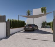 Виллы в Альфас-дель-Пи с бассейном и террасами 227 кв.м