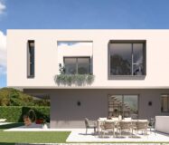 Отдельные дома с бассейном и садом в Сан-Хуан-де-Аликанте