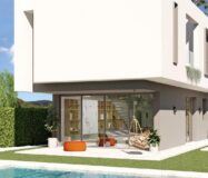 Отдельные дома с бассейном и садом в Сан-Хуан-де-Аликанте